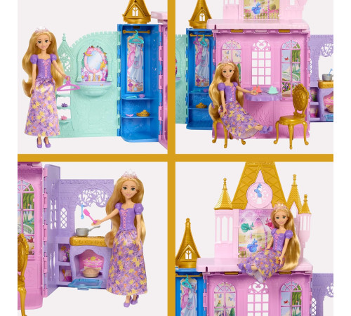 disney princess jlk27 Портативный раскладной замок Принцесс Диснея