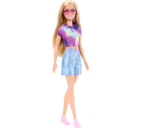 barbie jfv63 păpușa "malibu" seria "beach mystery"