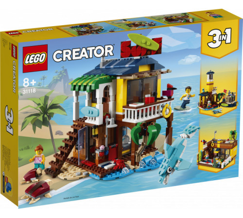 lego creator 31118 constructor "beach house surfers" (564 el.)