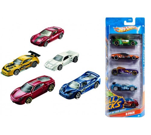  hot wheels 1806 set de mașini de bază (in sort.)