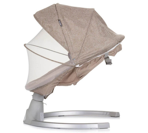chipolino shene0242ma Электронные качели "nest" (до 9 кг.) макадамия