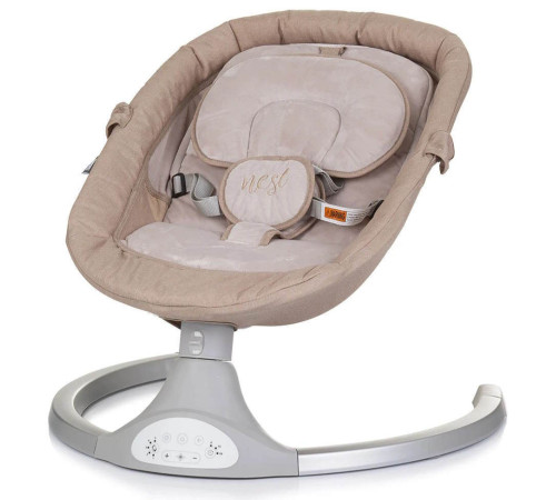 chipolino shene0242ma Электронные качели "nest" (до 9 кг.) макадамия