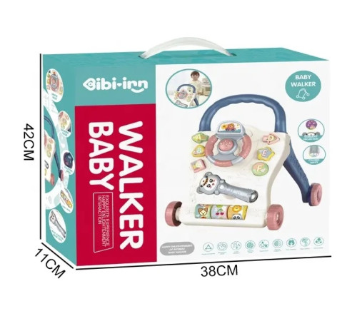 bibiin toys 698-64 Ходунки-каталка "baby walker"