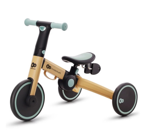 kinderkraft run bike 3-in-1 4trike bej