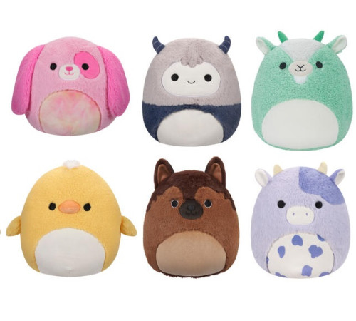  squishmallows sqjw1218fb jucărie moale "fuzz-a-mallows" (30 cm.)