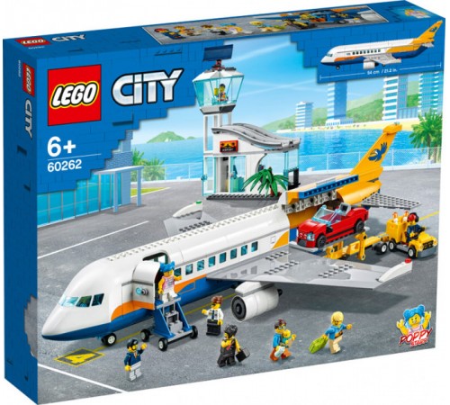 Lego City 60262 Конструктор "Пассажирский самолёт" (669 дет.) Детский магазин в Кишиневе в Молдове lego city 60262 Конструктор "Пассажирский самолёт" (669 дет.)
