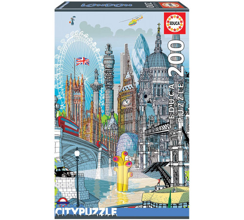 Educa 18470 Puzzle "Londra" (200 el.)  educa 18470 puzzle "londra" (200 el.)