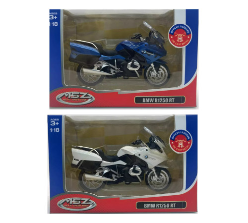  msz 67722m model de motocicleta "bmw r 1250 rt 1:18" (in sort.)