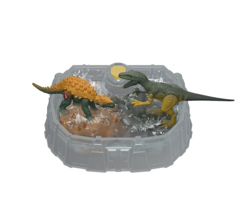 jurassic world jdc59 Игровой набор "Боевая арена с динозаврами" серия "Невероятное превращение"