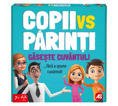 As Kids 1040-24713 Joc De Societate "Copii Vs Parinti - Gaseste Cuvantul" (RO) Jucării pentru Copii - Magazin Online de Jucării ieftine in Chisinau Baby-Boom in Moldova as kids 1040-24713 joc de societate "copii vs parinti - gaseste cuvantul" (ro)