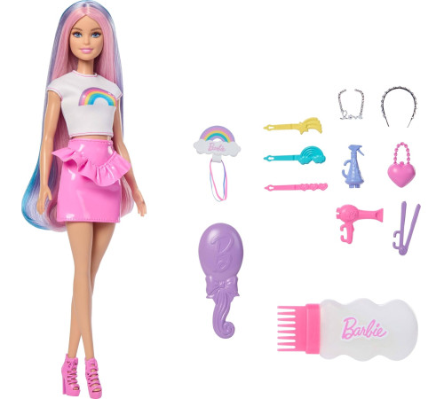  barbie jjp07 papușă barbie "strălucire curcubeu"