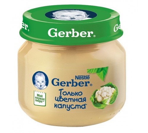  gerber piure din conopidă (4 luni +) 80 gr.