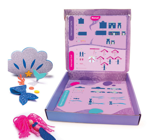 as kids craft 1038-31003 set de creatie "sirenă"