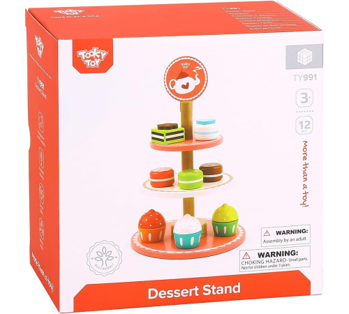 tooky toy ty991 set de joc "suport pentru desert"