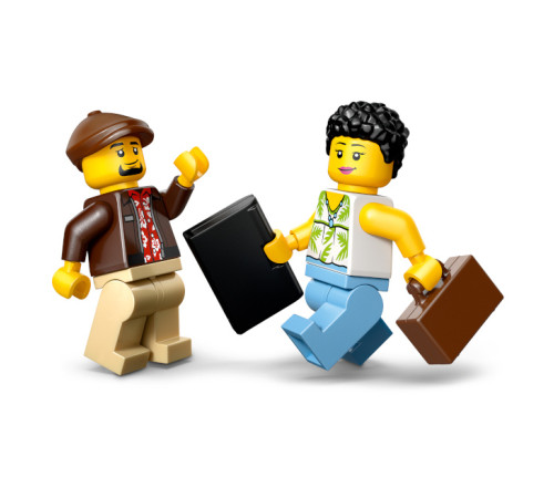 lego city 60487 constructor "taxi galben" (122 el.)