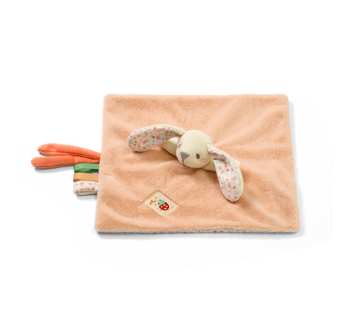 babyono-769 1539 Мягкая игрушка-платок "Зайчик"