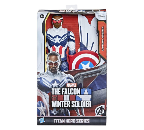  avengers f2075 figura titan hero "capitanul america" (30 cm.)