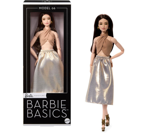  barbie jjx25 păpușă de colecție "barbie basics" model 06