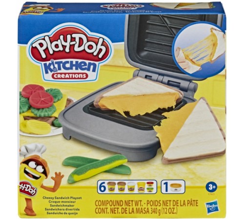  play-doh e7623 set de joc "cheesy sandwich"