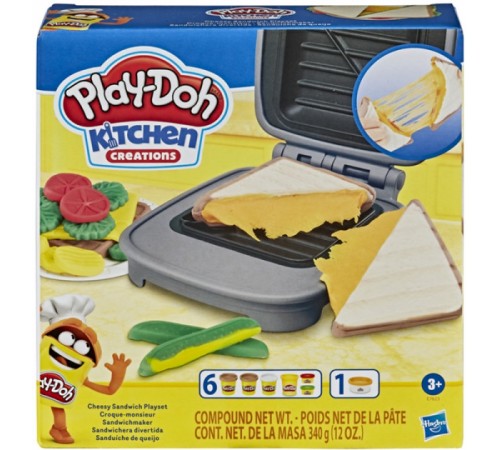 play-doh e7623 set de joc "cheesy sandwich"