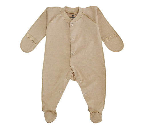 Детская одежда в Молдове Minikin 21350356 Комбинезон (р.56) кофейный  minikin 21350356 Комбинезон (р.56) кофейный