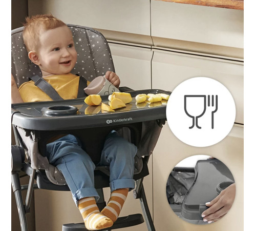 kinderkraft scaun pentru copii foldee roz