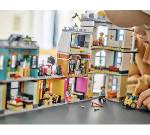 lego creator 31141 Конструктор 3в1 "Главная улица" (1459дет.)