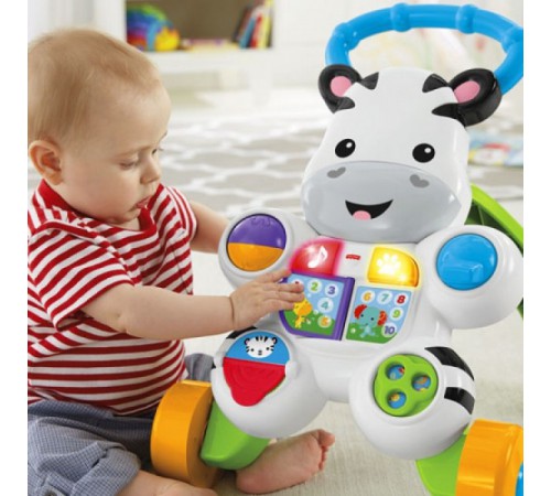 fisher-price dld80 Интерактивные ходунки "Зебра"