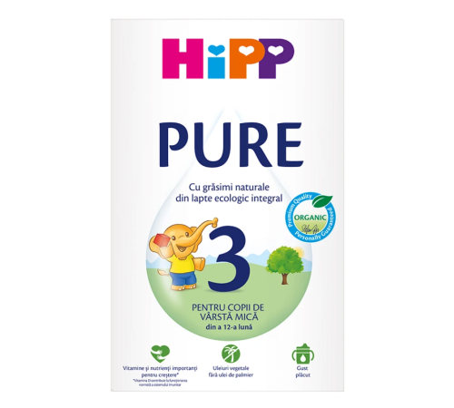  hipp 20016 lapte praf pure 3 500gr
