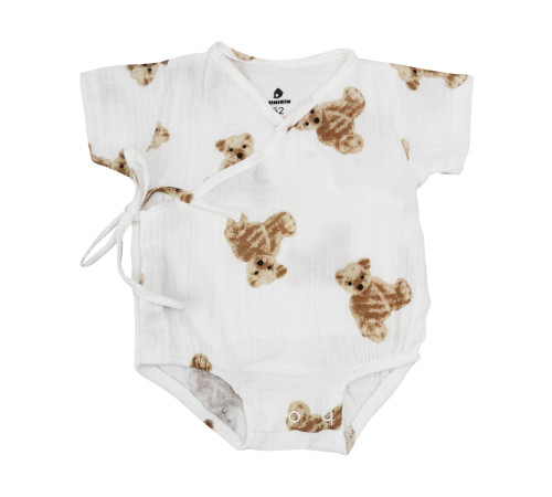 Haine pentru copii in Moldova minikin 25001456 body "bon voyage" (m.56) ursuleț