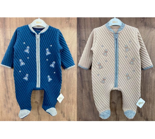 Одежда для малышей в Молдове Flexi 213774 Комбинезон стеганный для мальчика (р.56-62-68) в асс. flexi 213774 Комбинезон стеганный для мальчика (р.56-62-68) в асс.