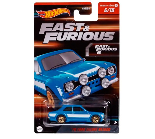 hot wheels hjf78 mașină tematică "fast and furious"