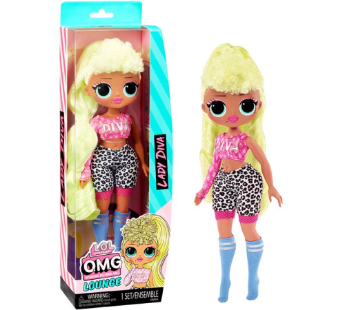 L.O.L. 985877 Кукла L.O.L. Surprise! серии OPP OMG Леди Дива   l.o.l. 985877 Кукла l.o.l. surprise! серии opp omg Леди Дива