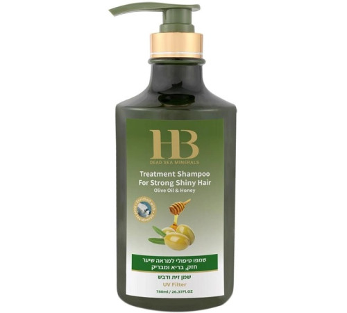  health & beauty Шампунь укрепляющий для сухих секущихся волос с оливковым маслом и медом (780 мл.)  326264