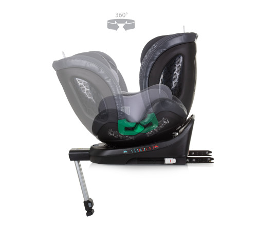 chipolino Автокресло "i-size isofix maximus" stkmm02402gn (40-150 см.) серый