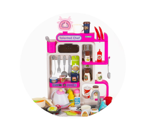 chipolino dipk002418lk  Игровой набор "Кухня" со светом и звуком (93 см.)