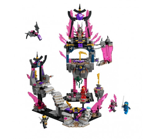 lego ninjago 71771 constructor "templul de cristal al regelui" (703 el.)