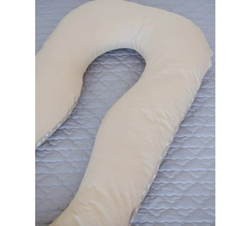 veres 301.15.04 pernă pentru gravide &icirc;n formă de u (140х75 cm.) steluțe\bej