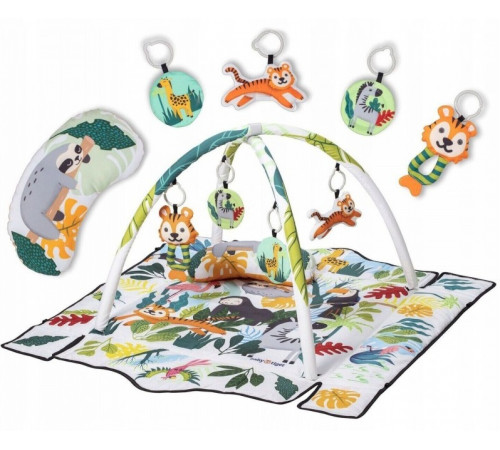 BabyTiger Развивающий коврик Tropicana цветной babytiger Развивающий коврик tropicana цветной
