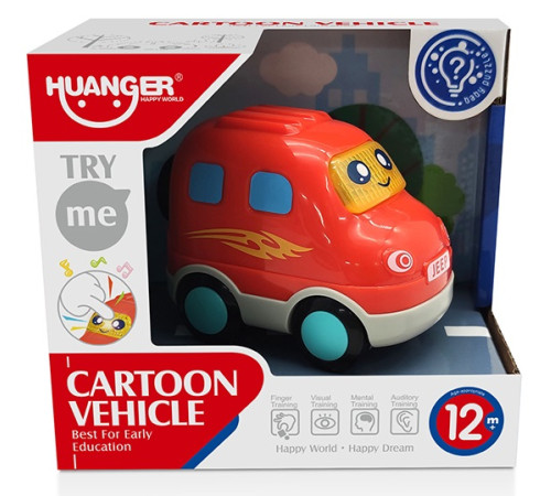 Jucării pentru Copii - Magazin Online de Jucării ieftine in Chisinau Baby-Boom in Moldova 78287 mașinuță cu inerție huanger he0537 (rosu)