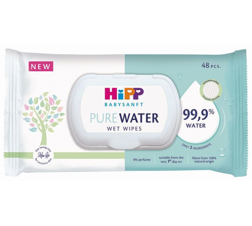  hipp Влажные салфетки babysanft soft&pur (48 шт.)