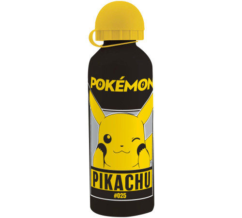 kids licensing pk0001 Алюминиевая бутылка для воды "pokemon" (500 мл.) 3 модели