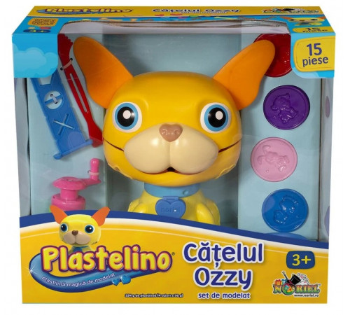 plastelino int2698 set de plastilină "catelul ozzy"