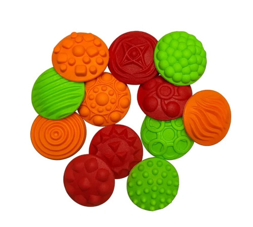 ortek 13041 covoraș de masaj "ortek mix puzzle-uri" 12 elemente + "modele" cadou