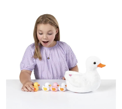 zuru pets alive 9548 set de joc "mama rață cu rătuci"