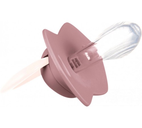 canpol 22/644 suzeta din silicon simetrica "pure color" (0-6 m) 2 buc.