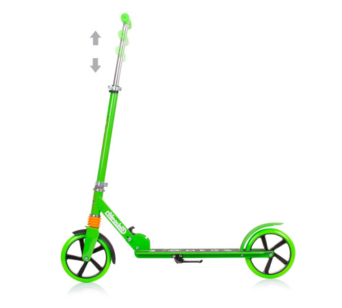 chipolino trotineta "omega" dsome0232gr green (8+)