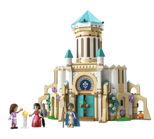 lego disney 43224 constructor &bdquo;castelul regelui magnifico&rdquo; (613 el)