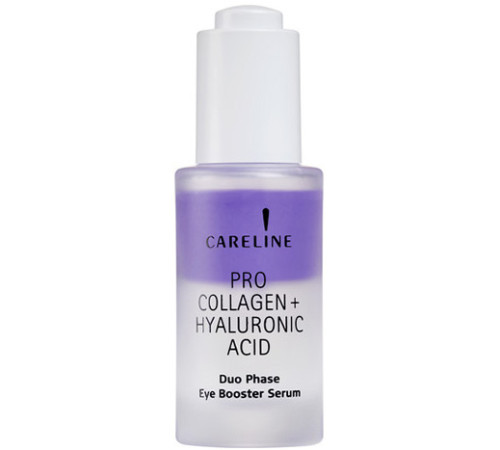  careline Сыворотка- бустер двухфазная для глаз pro collagen+hyaluronic acid (30 мл) 965173