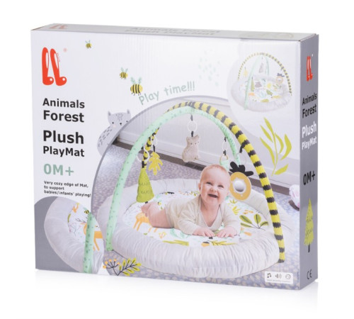 chipolino pgb02501frt covoraș de joacă "pădure"